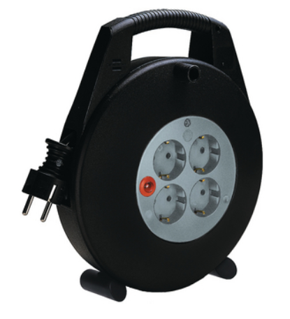 Brennenstuhl Hosszabbítókábel-dob IP20 5m 4x DE F típusú (CEE 7/3) aljzat - DE F típusú (CEE 7/4) dugó termék fő termékképe