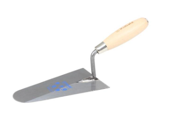 KUBALA Acél simító, francia-típusú, félkörös, 220 mm, viaszolt bükkfa nyél termék fő termékképe