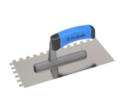 KUBALA Rozsdamentes simító, 130x270 mm, poliamid 2K nyél G-1, fogazás 8x8 mm termék fő termékképe