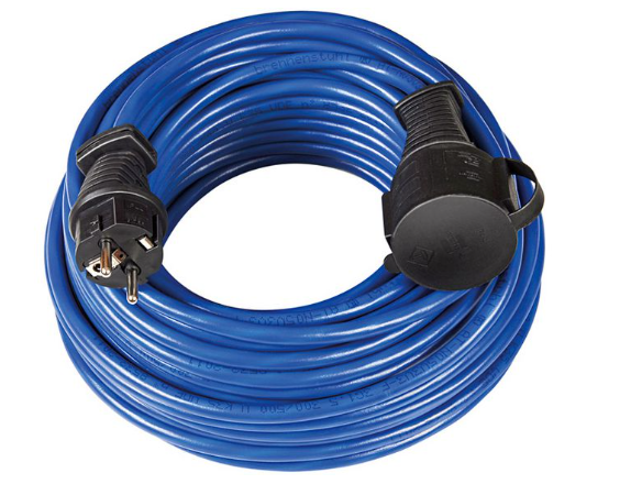 Brennenstuhl Hosszabbítókábel Bremaxx IP44 DE F típusú (CEE 7/4) dugó - DE F típusú (CEE 7/3) aljzat 25m Kék termék fő termékképe