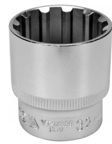 YATO Dugókulcs Spline 1/2" 32 mm CrV termék fő termékképe