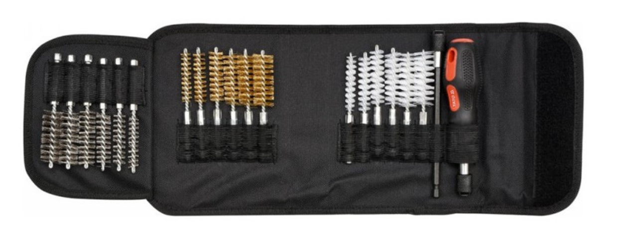 YATO Hengerfej tisztító kefe készlet 20 részes termék fő termékképe