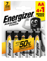 Energizer Power Alkáli Ceruza Elem AA B4+1 termék fő termékképe