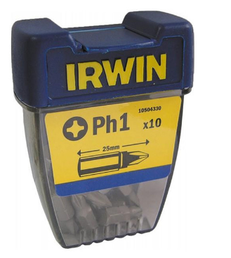 IRWIN Bithegy PH1 x 25 mm (10 db) termék fő termékképe