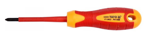 YATO Csavarhúzó PH1 x 80 mm 1000 V-ig szigetelt termék fő termékképe