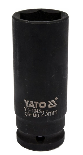 YATO Gépi hosszú dugókulcs 1/2" 23 mm CrMo termék fő termékképe