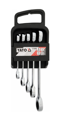 YATO Racsnis csillagkulcs készlet 5 részes (8 x 9,10 x 11,12 x 13,14 x 15,17 x 19 mm) CrV termék fő termékképe