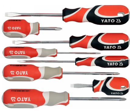 YATO Csavarhúzó készlet 8 részes termék fő termékképe