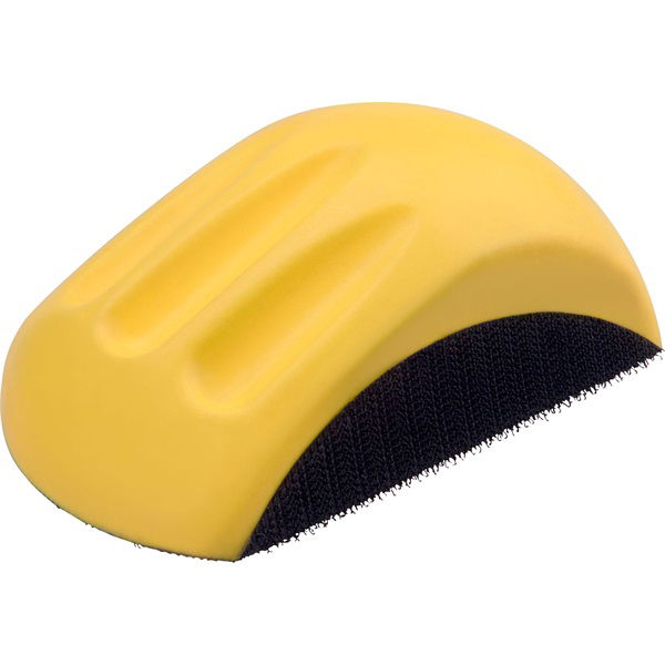 EXTOL Kézi csiszolóblokk, (stekli) 125 mm-es csiszolókoronghoz, tépőzáras, poliuretán termék fő termékképe