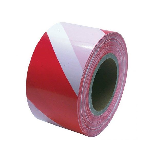 Jelölőszalag 5cm/100m piros/fehér termék fő termékképe