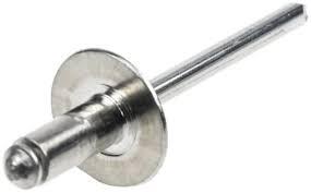 EcoPop nyitott nagyfejű popszegecs, alu/acél RAL7016 3,2x8mm termék fő termékképe