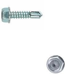 Önfúró lemezcsavar, hatlapfejű, peremes DIN 7504/K, horganyzott 4,8x19 termék fő termékképe