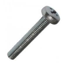 D-fejű, kereszthornyú csavar A2 M3x16 termék fő termékképe