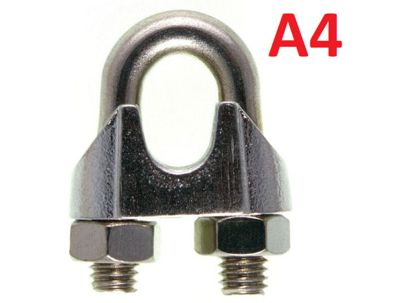 Drótkötélszorító bilincs  A4 ,   14 termék fő termékképe