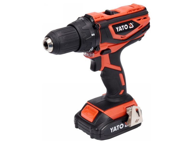 YATO Akkus fúrócsavarozó 40 Nm 18 V Li-Ion (1 x 2,0 Ah akku + töltő) termék fő termékképe