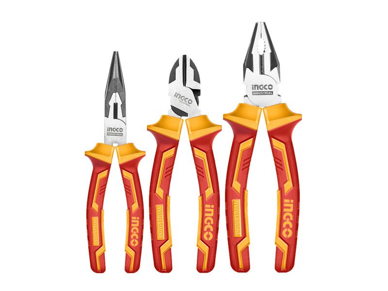 INGCO Fogó készlet szigetelt 3 részes termék fő termékképe