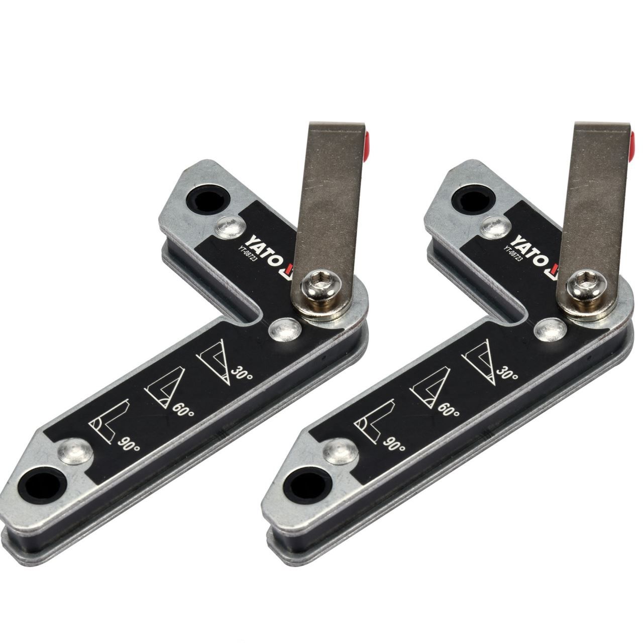 YATO Hegesztési munkadarabtartó mágneses 30-60-90˙ /32kg (2db) termék fő termékképe