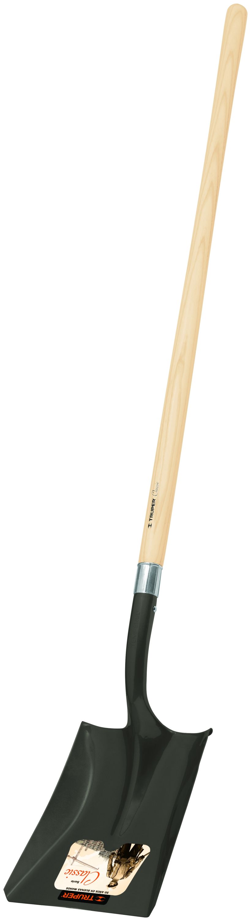 TRUPER Lapát szögletes fa nyéllel 147cm-es, PCL termék fő termékképe