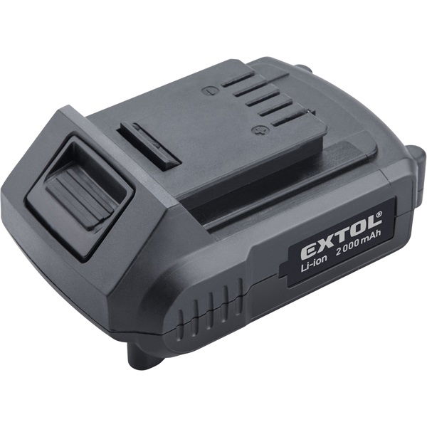 EXTOL Tartalék akku 20V, Li-ion, Share20V, 2000mAh termék fő termékképe