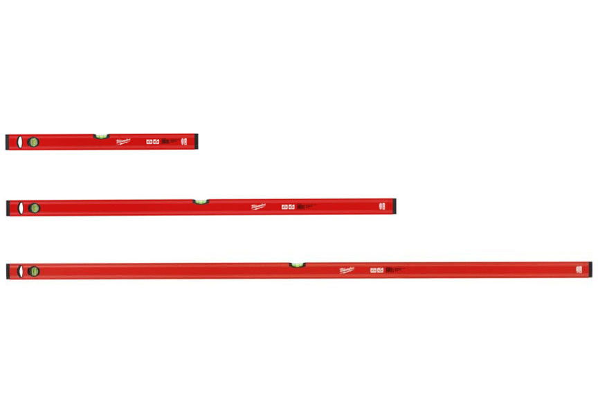 Milwaukee 3 darabos keskeny vízmérték készlet, 60 / 120 / 180 cm termék fő termékképe