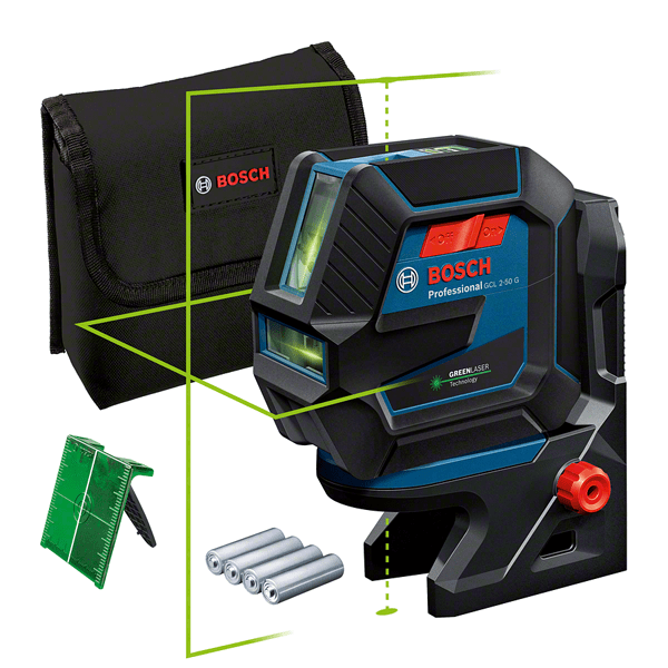 Bosch GCL 2-50 G kombinált lézer + RM 10 forgó tartó termék fő termékképe