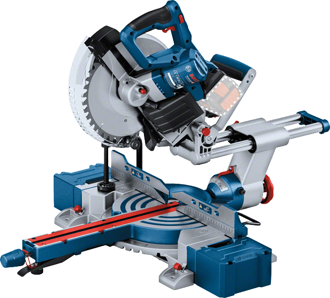 Bosch GCM 18V-254 D BITURBO akkus szénkefe nélküli gérvágó (akku és töltő nélkül) termék fő termékképe