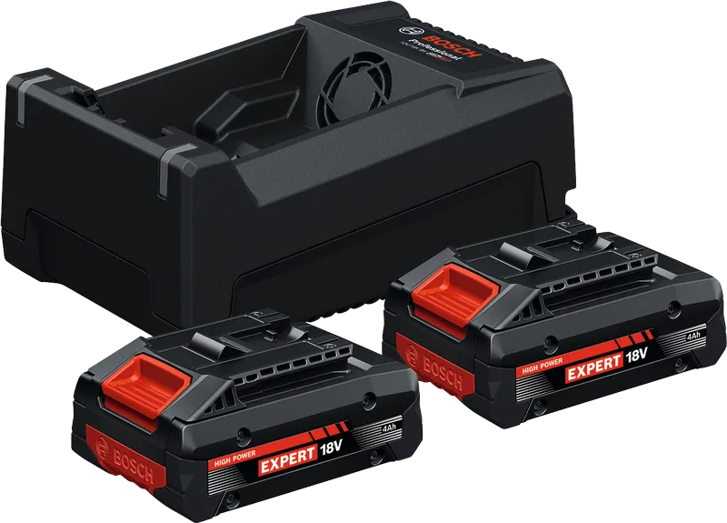 Bosch 2 db EXBA18V-40 Li-ion akkumulátor + GAL 12V/18V-80 gyorstöltő termék fő termékképe