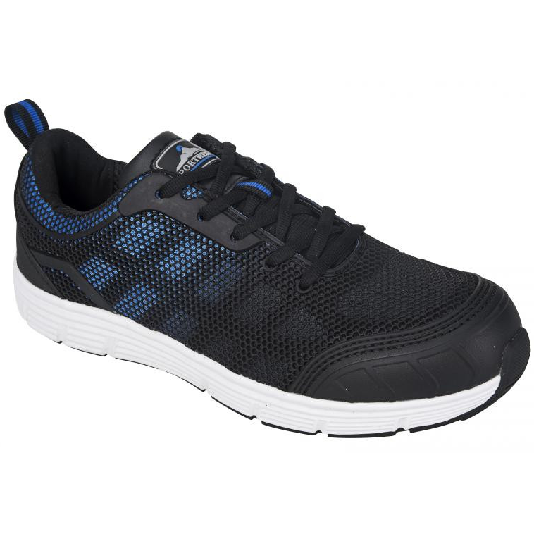 Portwest FT15 - Steelite Tove Trainer védőcipő S1P, fekete/kék termék fő termékképe