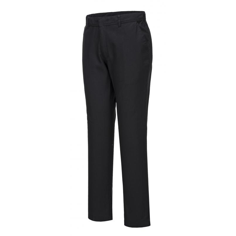 Portwest S232 - Stretch Slim Chino nadrág, fekete termék fő termékképe
